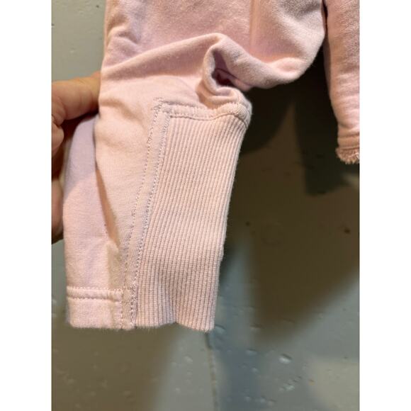 Free people inspire crop tee sweatshirt womens XS. Lavender, raw edge seaming - Picture 7 of 12